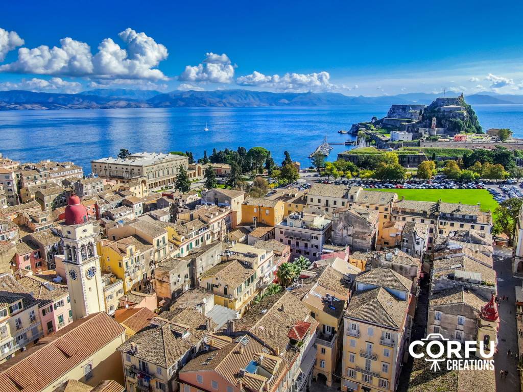 Drone photography and 3D Tours in Corfu
